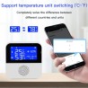 Termometro WIFI SMART sensore di temperatura umidità misuratore igr...