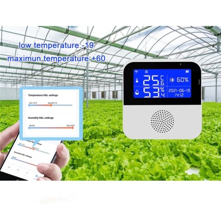 Termometro WIFI SMART sensore di temperatura  umidità misuratore igrometro sonda