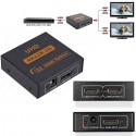 PDR*Splitter Sdoppiatore HDMI FulL HD 1080P 1080p 4K 2K 3D 2 Uscite amplificate