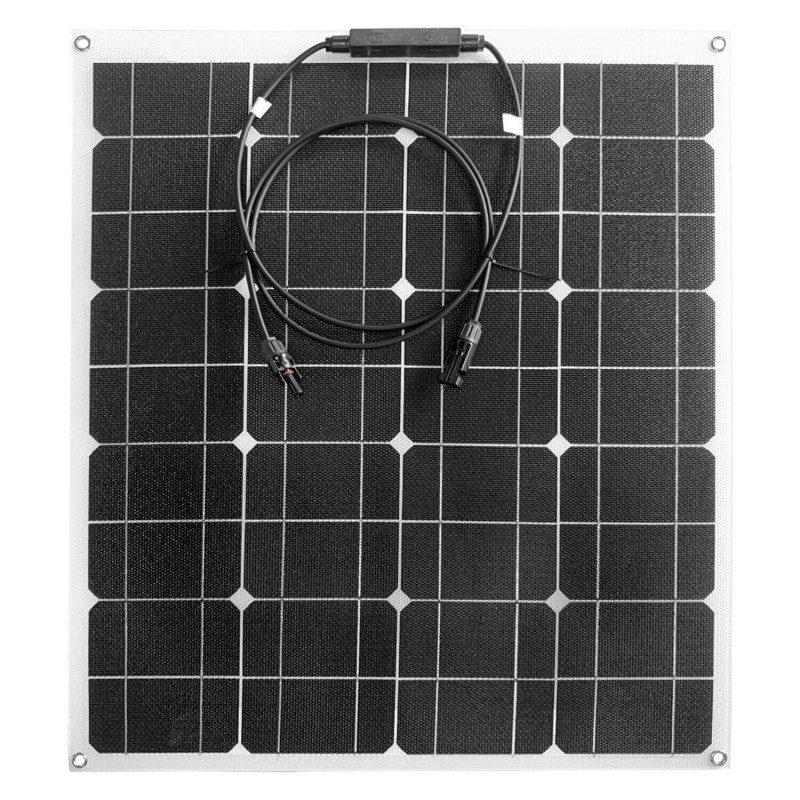 Hongu Modulo solare Flessibile 100W 12V 18V per pannelli solari Gre...