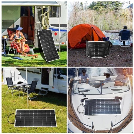Modulo solare Flessibile 100W 12V 18V per pannelli solari Green Cell ETFE MC4