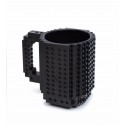 Tazza in plastica costruzioni montaggio mattoncini personalizzabile creativa