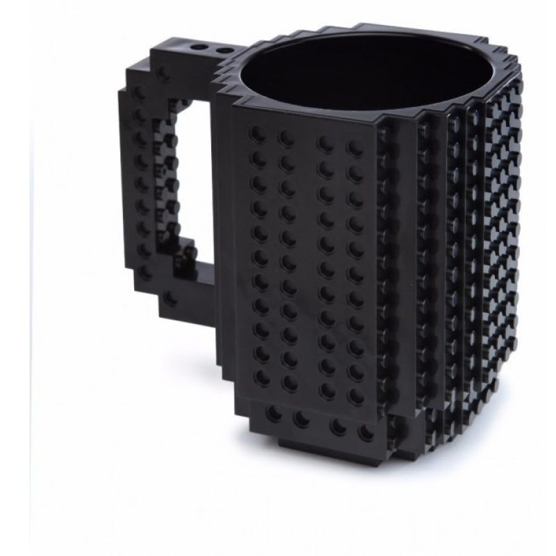 Tazza in plastica costruzioni montaggio mattoncini personalizzabile creativa
