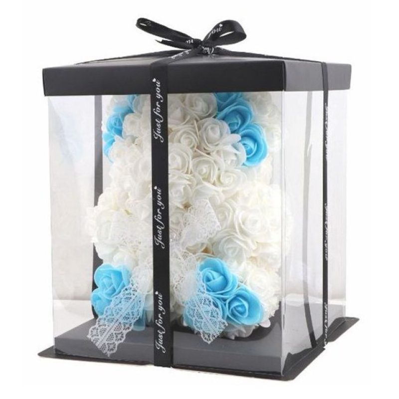 Hongu Orsetto di rose artificiale led RGB idea regalo san valentino...