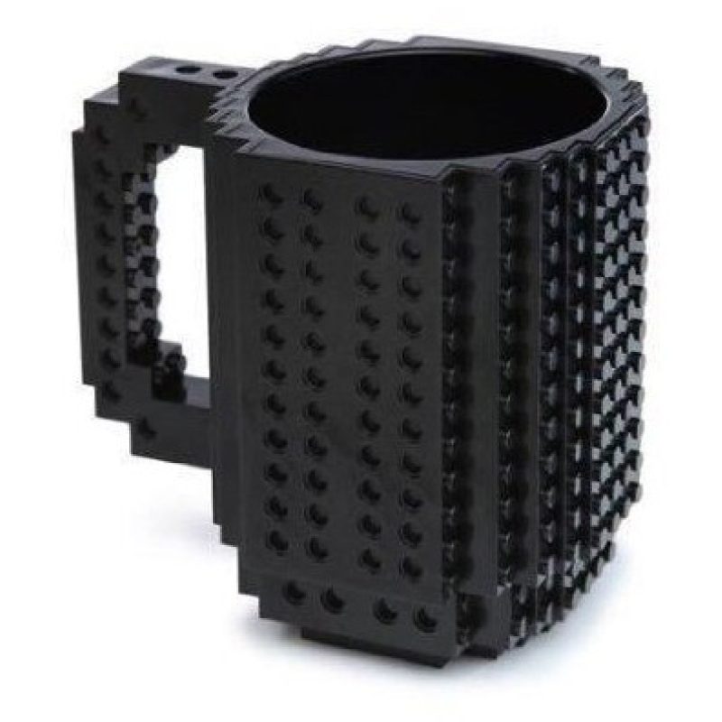 Tazza in plastica costruzioni montaggio mattoncini personalizzabile creativa