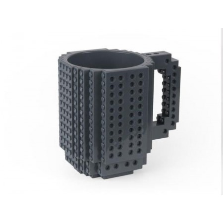 Tazza in plastica costruzioni montaggio mattoncini personalizzabile creativa