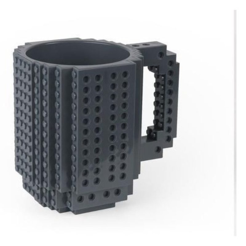 Tazza in plastica costruzioni montaggio mattoncini personalizzabile creativa