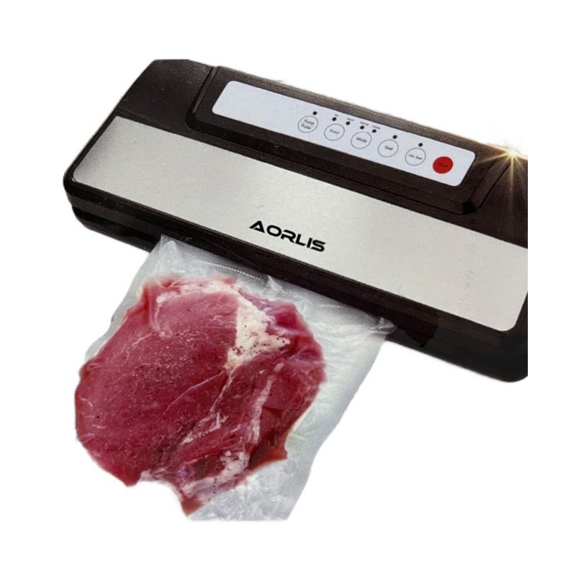 Macchina per sottovuoto 120W sigilla confeziona alimenti sacchetti cibo 38x14cm