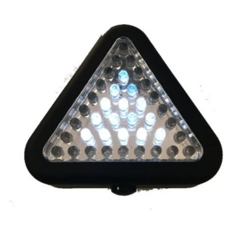 Lampada da lavoro gancio e magnete 15 + 20 LED compatta torcia riparazioni SOS