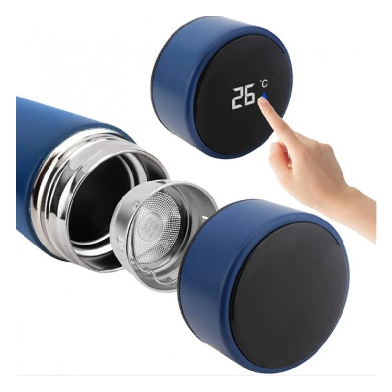 Hongu Bottiglia Borraccia Termica Termos Thermos da 500ml con Displ...