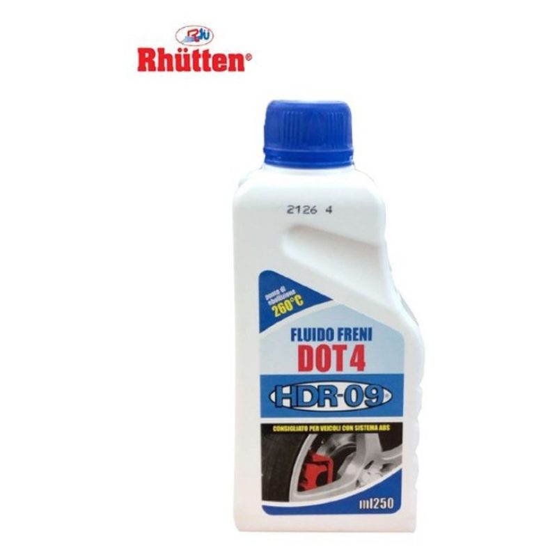 RHUTTEN Liquido fluido olio freni per auto moto DOT4 brake fluid Rh...