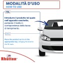 Liquido fluido olio freni per auto moto DOT4 brake fluid Rhutten 250ml 2 pezzi