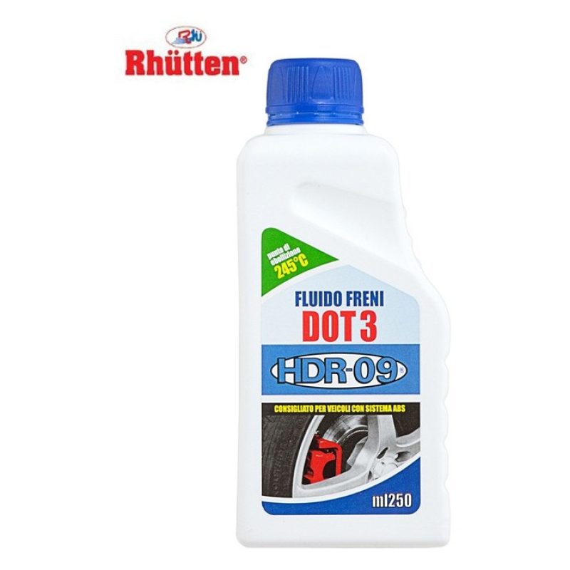 RHUTTEN Liquido fluido olio freni per auto moto DOT3 brake fluid Rh...