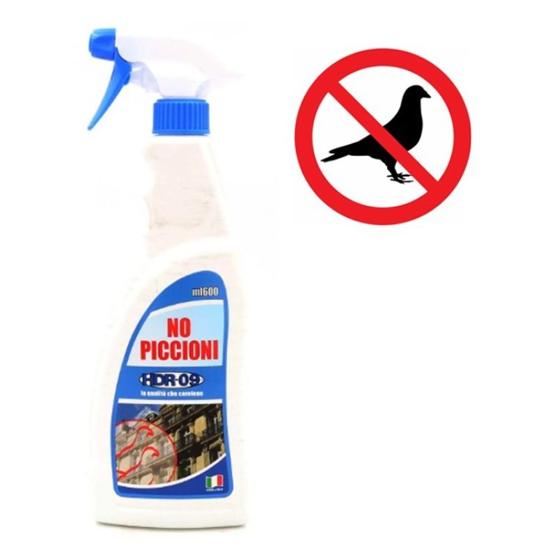 Rhutten Repellente Disabituante per piccioni volatili uccelli 600ml...