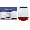 Hongu Sirena Solare Esterno Wireless 433MHz Allarme Antifurto Casa ...
