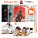 Kit Allarme antifurto Wifi GSM Casa Wireless Combinatore Tuya Alexa con sirena