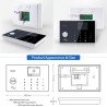 Kit Allarme antifurto Wifi GSM Casa Wireless Combinatore Tuya Alexa...