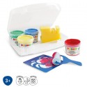 Colori a dita barattoli tempere Valigetta Primo Disegno Pittura bambini 4x100g
