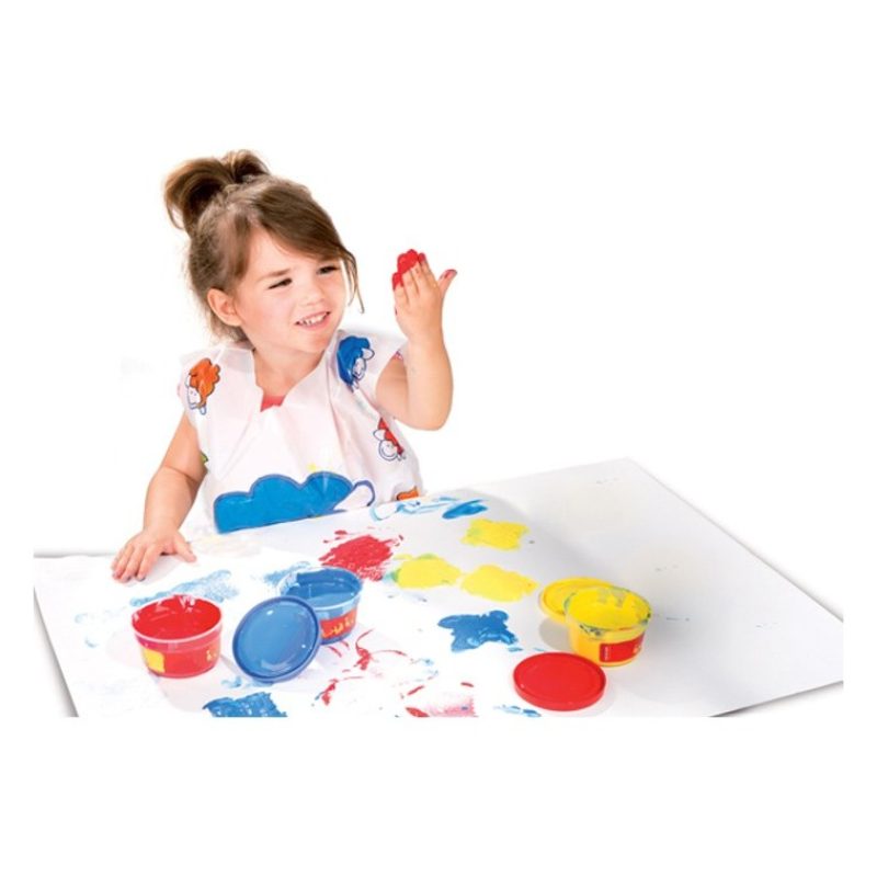 Primo Colori a dita barattoli tempere Valigetta Primo Disegno Pittu...