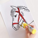 Tempere in boccette 6 multicolore Primo Disegno Pittura bambini 6x75ml lavabili