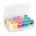 Primo Confezione 18 Tempera Pronta Fluo Metallizzati 25ml colori bambini pittura