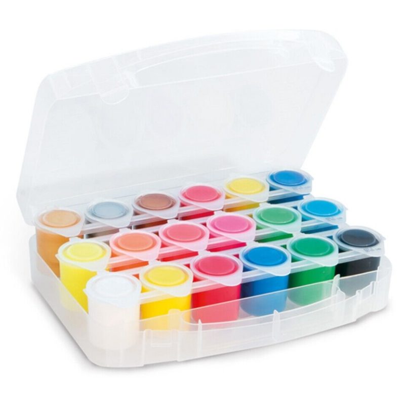 Primo Primo Confezione 18 Tempera Pronta Fluo Metallizzati 25ml col...