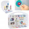 6 Colori Window Primo crea un disegno da staccare bambini in valige...