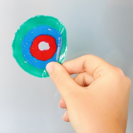 6 Colori Window Primo crea un disegno da staccare bambini in valigetta pittura