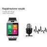 Smartwatch notifiche orologio bracciale telecamera smartphone telefono chiamate