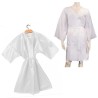 Ro.ial.® Kimono TNT monouso colore bianco 10pz per estetista parruc...