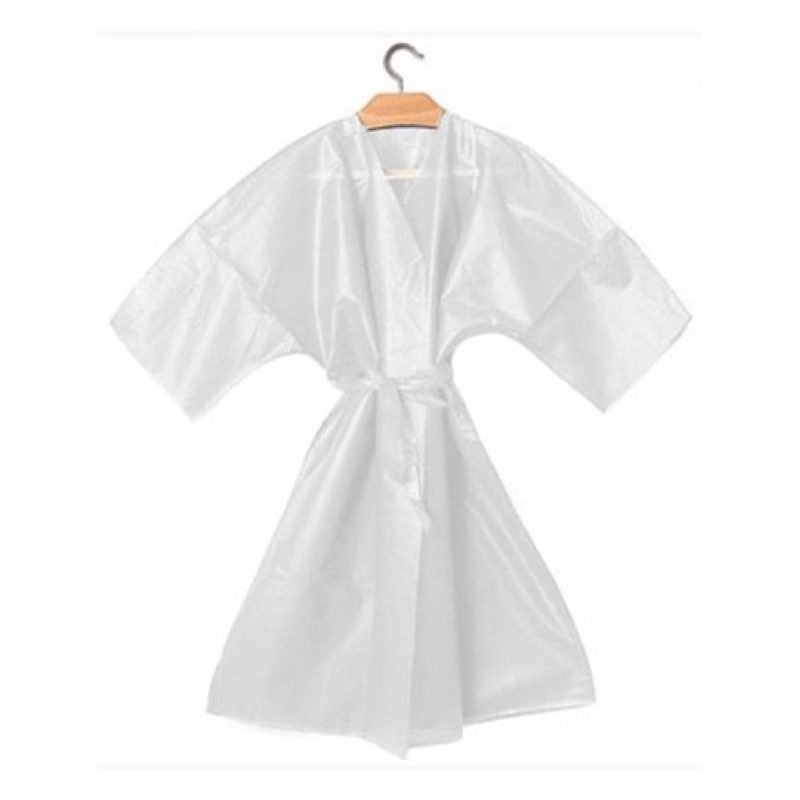 Ro.ial.® Kimono TNT monouso colore bianco 10pz per estetista parruc...