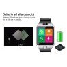 Smartwatch notifiche orologio bracciale telecamera smartphone telefono chiamate
