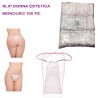 Ro.ial.® 100 pz Slip monouso Donna tanga TNT massaggio depilazione ...