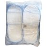 Ro.ial.® Ciabatta monouso ciabattine aperte UOMO estetista bianca T...
