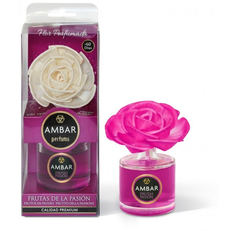 Ambar Deodorante ambiente 75ml fiore rosa diffusore aromi profumato...