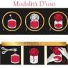 Ambar Deodorante ambiente 75ml fiore rosa diffusore aromi profumato...