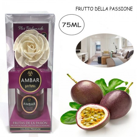 Deodorante ambiente 75ml fiore rosa diffusore aromi profumatore fragranze varie