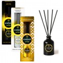 Deodorante ambienti 45ml bastoncini elimina odori Ambar profumatore diffusore