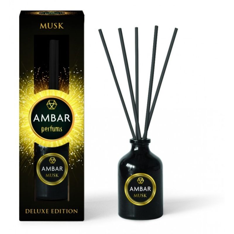 Ambar Deodorante ambienti 45ml bastoncini elimina odori Ambar profu...