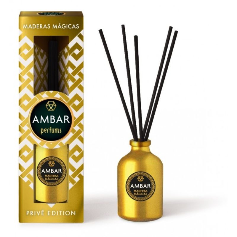 Ambar Deodorante ambienti 45ml bastoncini elimina odori Ambar profu...