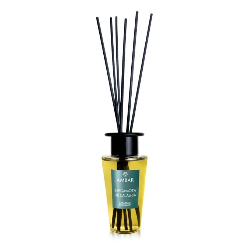 Profumatore ambiente con bastoncini Diffusore Bergamotto di Calabri...