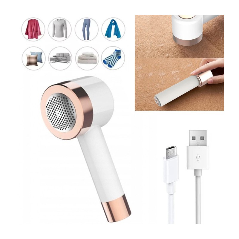 Leva pelucchi Elettrico rimuovi lanugine roller vestiti portatile 1.5W cavo USB