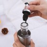 WeHome Oliera con tappo dosatore olio aceto salvagoccia dispenser a...
