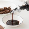 WeHome Oliera con tappo dosatore olio aceto salvagoccia dispenser a...