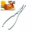 2x Forbici apri crostacei aragosta morsa rompichele granchio frutti di mare 18cm