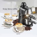 Macchina da Caffè Espresso Professionale da 800W caffe macinato montalatte 4TZ