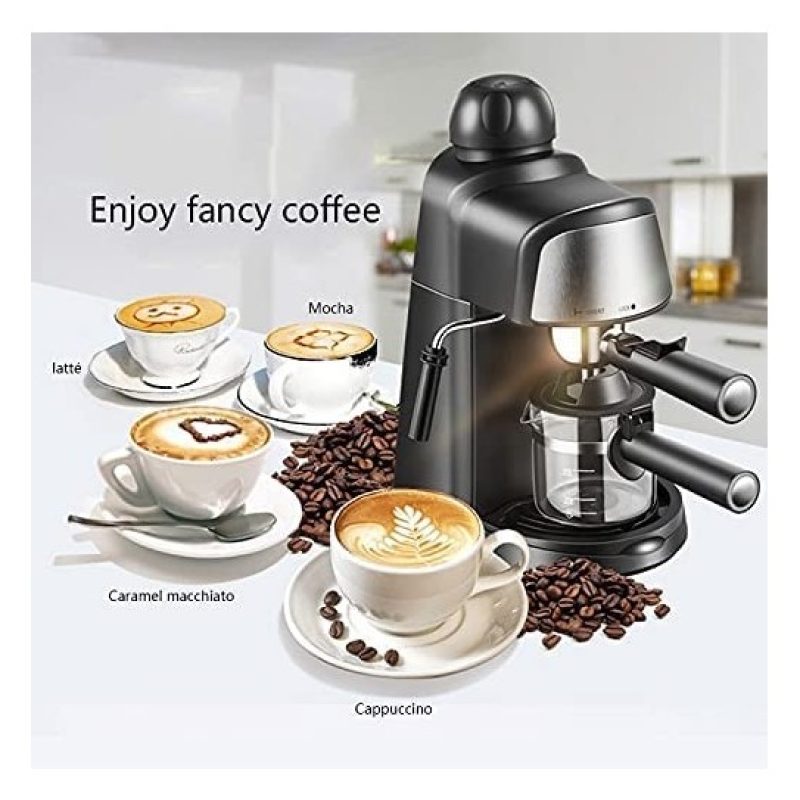 Aorlis Macchina da Caffè Espresso Professionale da 800W caffe macin...