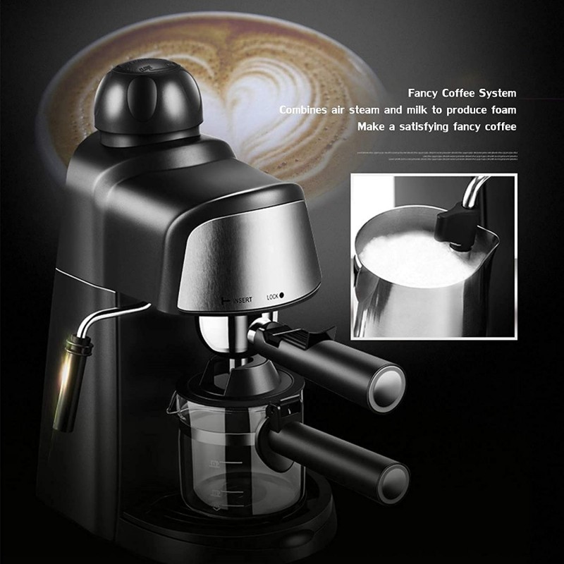 Aorlis Macchina da Caffè Espresso Professionale da 800W caffe macin...