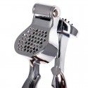 Spremiaglio manuale pressa Schiaccia aglio Acciaio inox utensile cucina manico