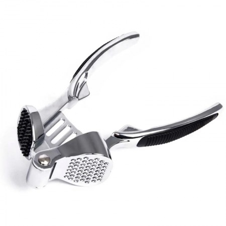 Spremiaglio manuale pressa Schiaccia aglio Acciaio inox utensile cucina manico